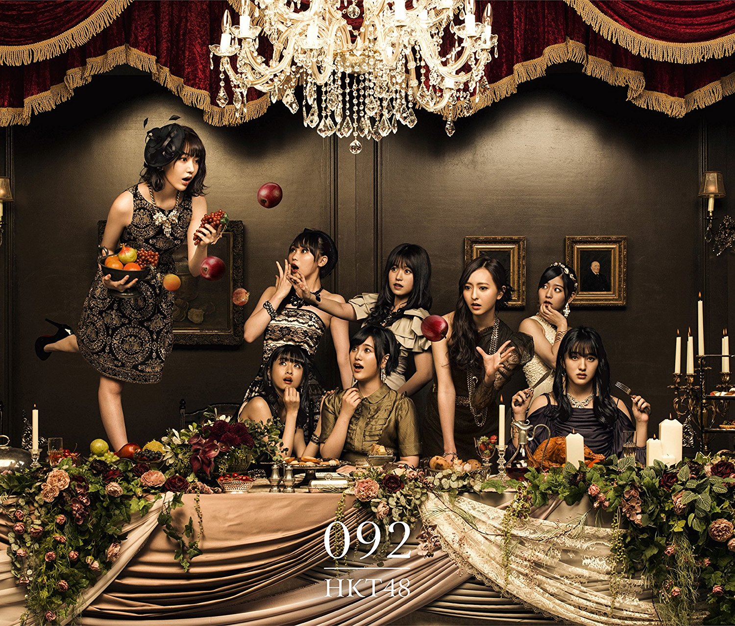 HKT48/1stアルバム「092」TYPE-C（ラムタラ特典：オリジナル柄生写真付）