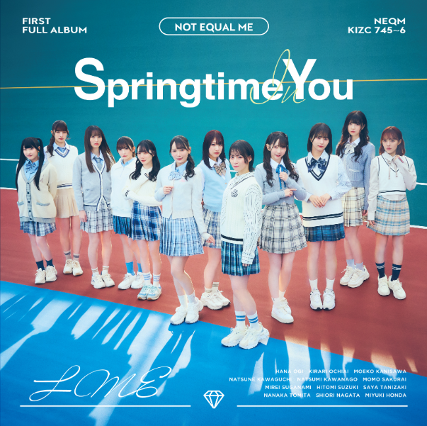 <strong style="font-size:12px;color:red;"><font color="red">予約受付中!</font></strong> ≠ME 1stアルバム「Springtime In You」通常盤 ラムタラ特典付き