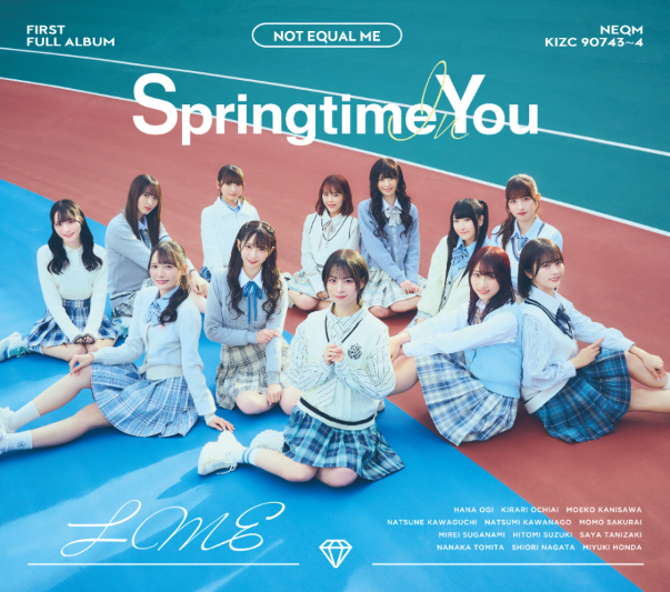 <strong style="font-size:12px;color:red;"><font color="red">予約受付中!</font></strong> ≠ME 1stアルバム「Springtime In You」初回限定盤 ラムタラ特典付き