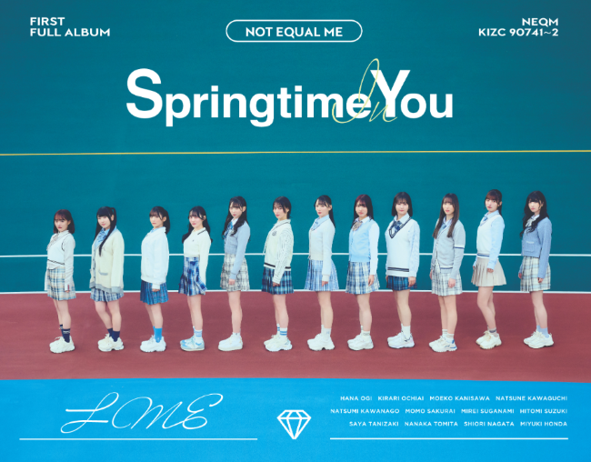 <strong style="font-size:12px;color:red;"><font color="red">予約受付中!</font></strong> ≠ME 1stアルバム「Springtime In You」初回限定豪華盤 ラムタラ特典付き