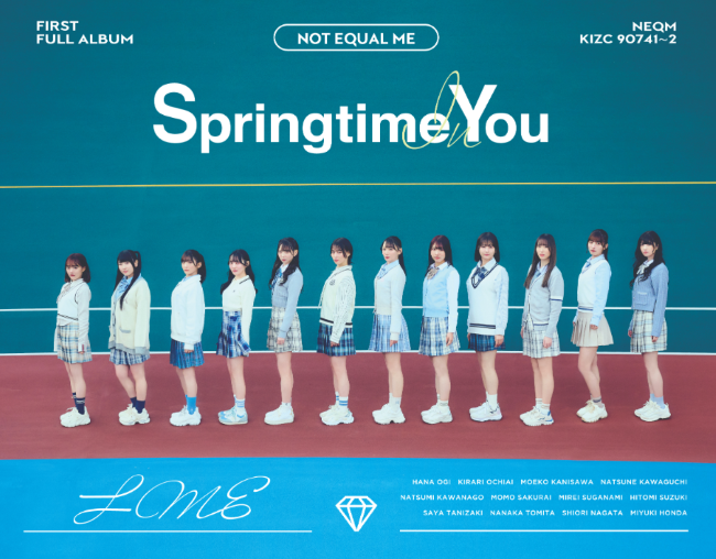 ≠ME 1stアルバム「Springtime In You」初回限定豪華盤 ラムタラ特典付き