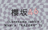 櫻坂46/15thシングル『Lonesome rabbit / What's “KAZOKU”?』初回仕様限定盤TYPE-A (CD+BD) ラムタラ特典付き